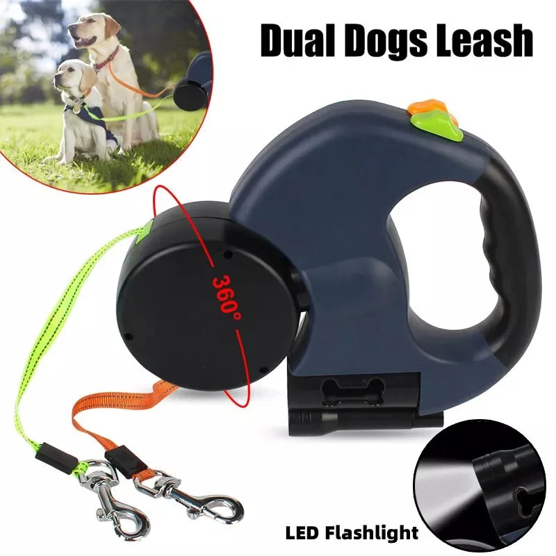 Dual Dogs Leash