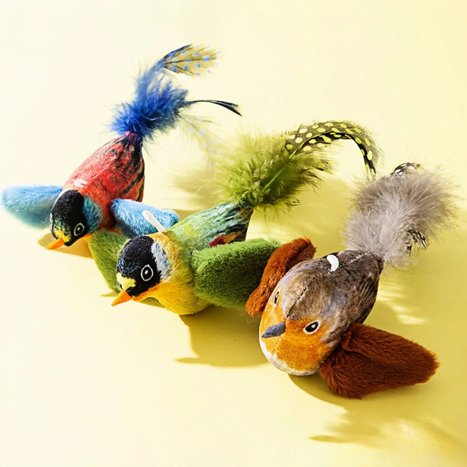 Simulation Bird Interactive Cat Toy