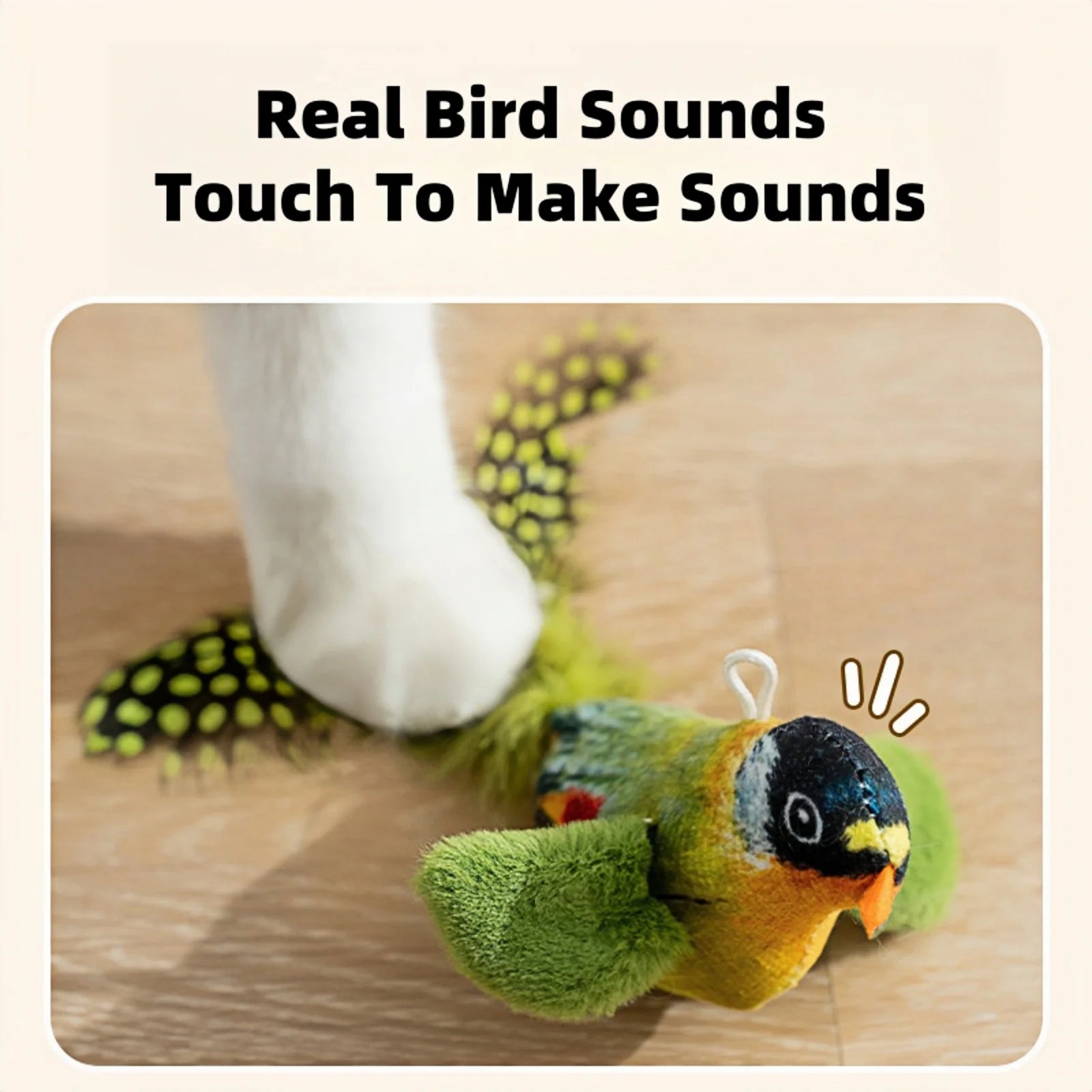 Simulation Bird Interactive Cat Toy