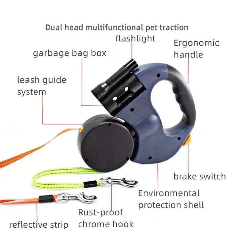 Dual Dogs Leash