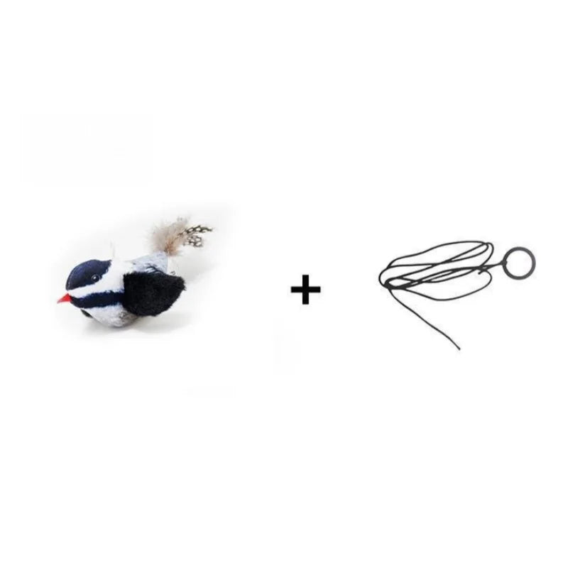 Simulation Bird Interactive Cat Toy